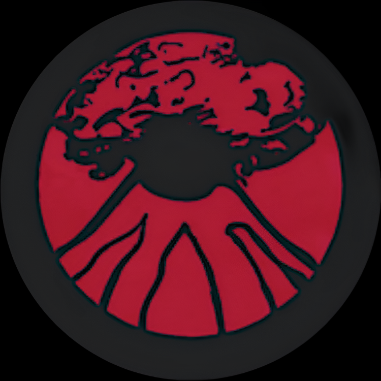 VOLCANO PIN ASHES & FIRE