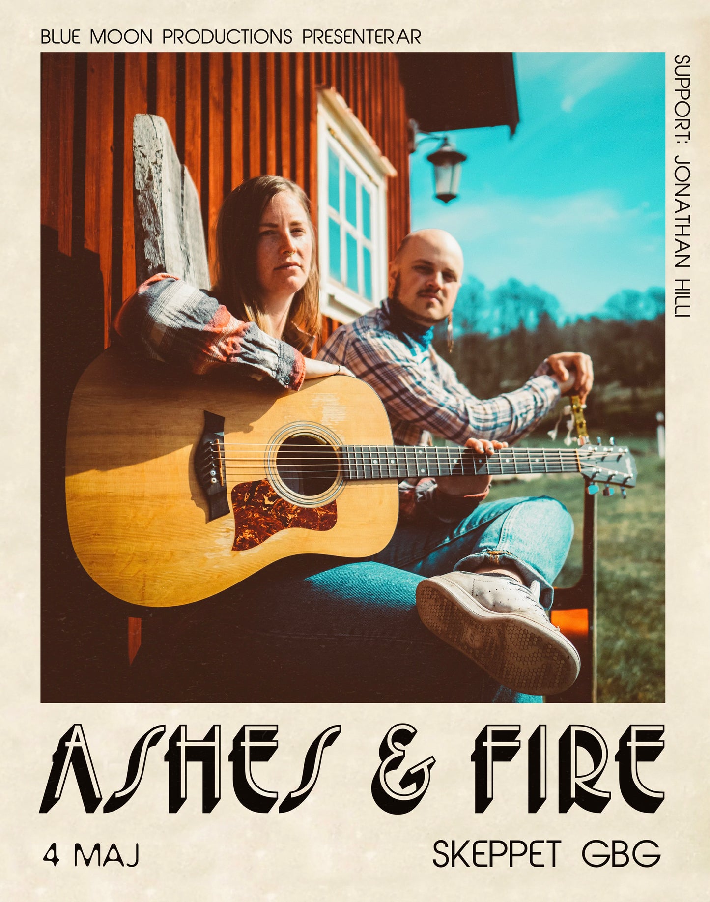 POSTER ASHES & FIRE